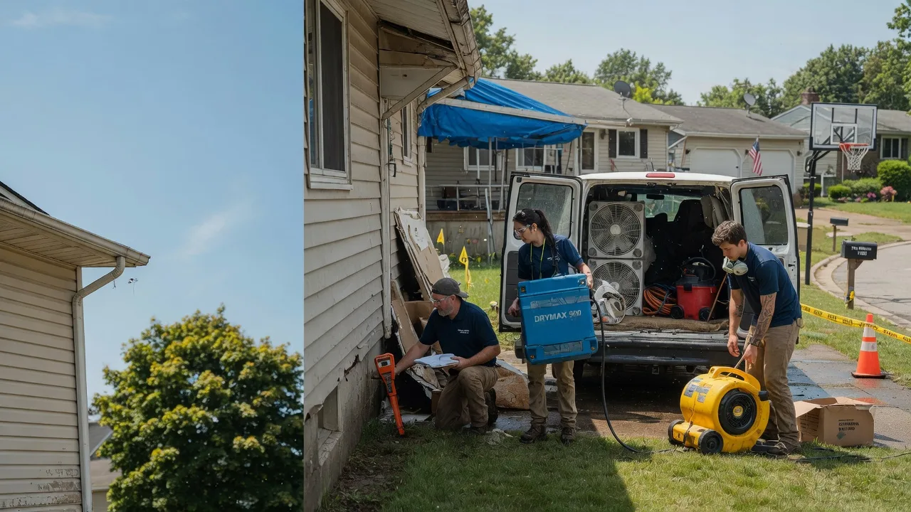 Ceiling Leak Cleanup in Otterbein, IN near me